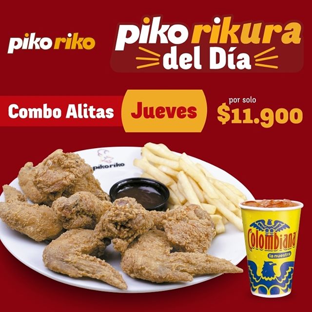 Menú Diario Piko Riko en My Deals Today Barranquilla