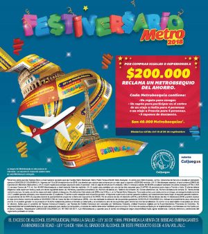 Festianiversario Metro 2018 - My Deals Today Barranquilla